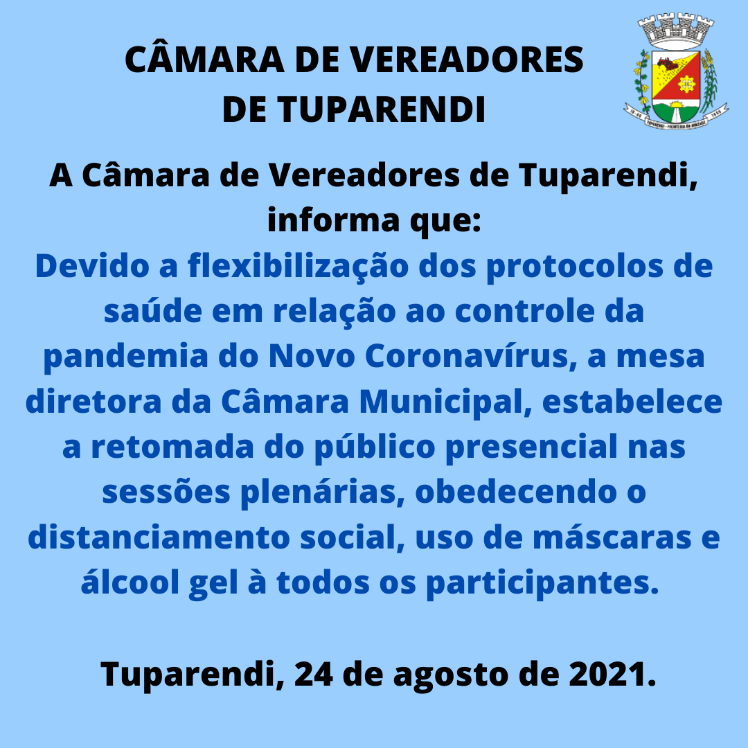 Participação do público junto ao Plenário